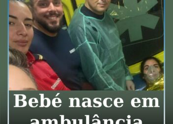 Bebé nasce em ambulância
