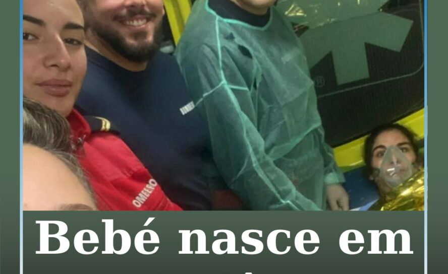 Bebé nasce em ambulância
