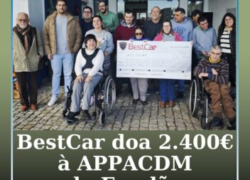 BestCar doa 2.400€ à APPACDM do Fundão