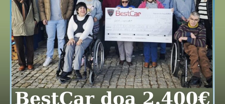 BestCar doa 2.400€ à APPACDM do Fundão