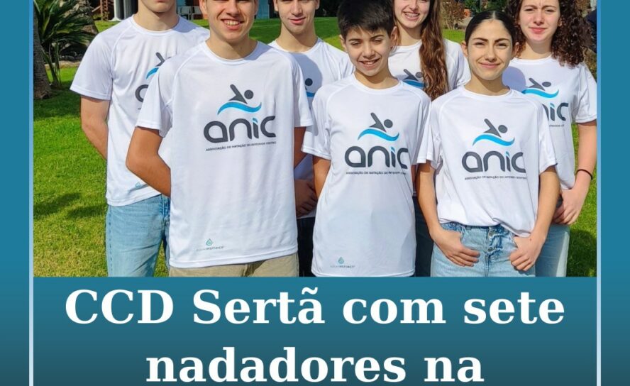 CCD Sertã com sete nadadores na Seleção Regional