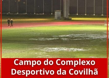 Câmara Municipal da Covilhã interdita campo do Complexo Desportivo da Covilhã