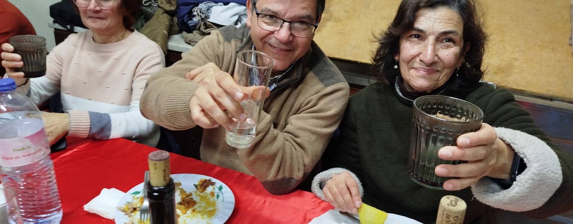 Caminheiros da Gardunha brindam ao Novo Ano em jantar de convívio