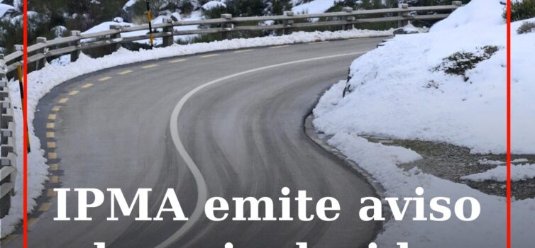 Castelo Branco e Guarda sob aviso laranja devido à queda de neve