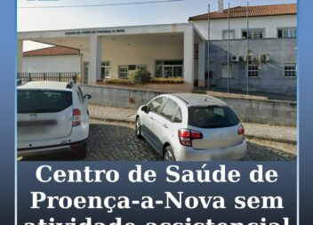 Centro de Proença-a-Nova sem atividade assistencial
