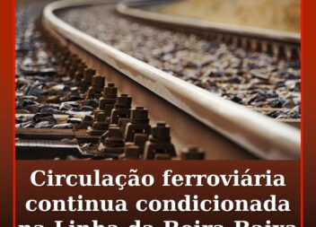 Circulação ferroviária continua condicionada na Linha da Beira Baixa