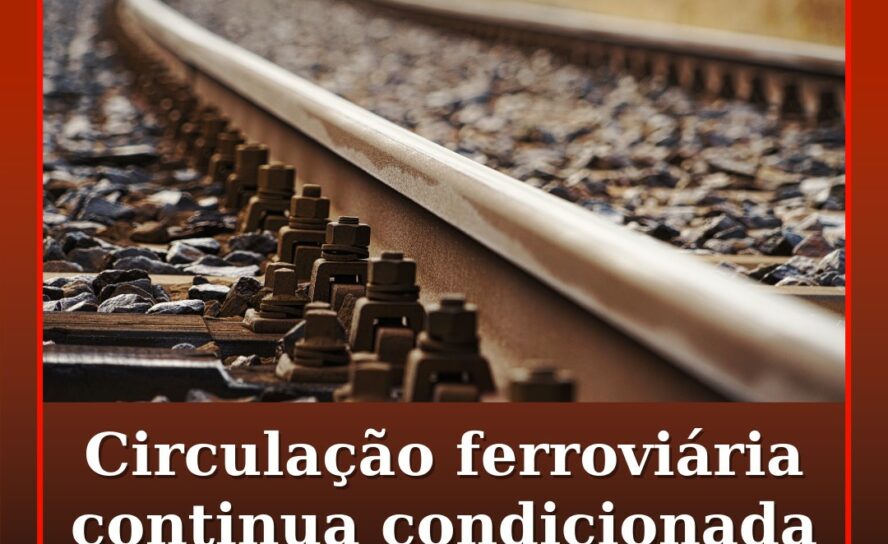 Circulação ferroviária continua condicionada na Linha da Beira Baixa