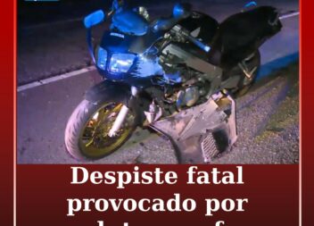 Condutor embriagado provoca morte e foge do local