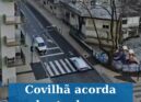 Covilhã acorda coberta de neve