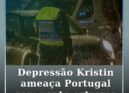 Depressão Kristin ameaça Portugal com vento extremo