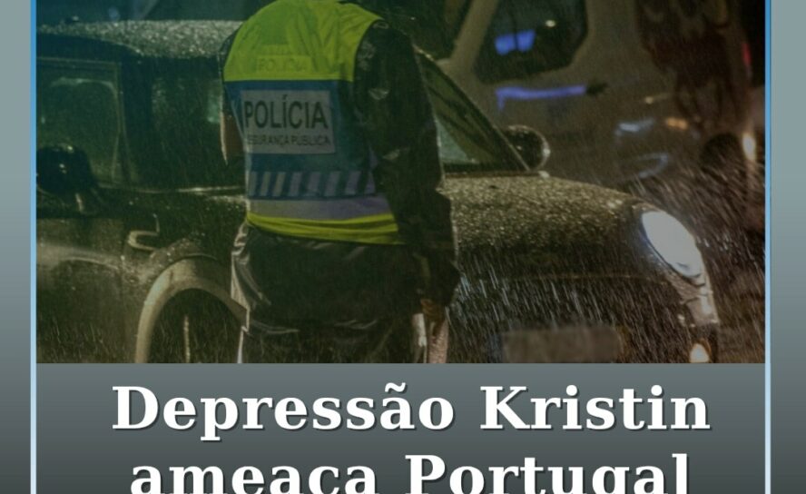 Depressão Kristin ameaça Portugal com vento extremo