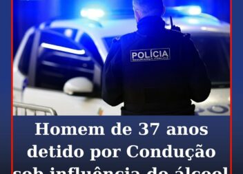 Detido por Condução sob Influência do Álcool