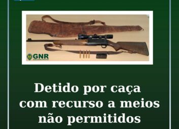 Detido por caça com recurso a meios não permitidos