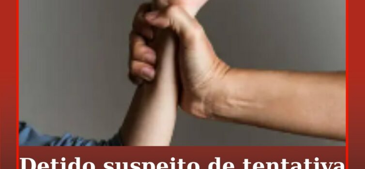 Detido suspeito de tentativa de homicídio em contexto de violência doméstica