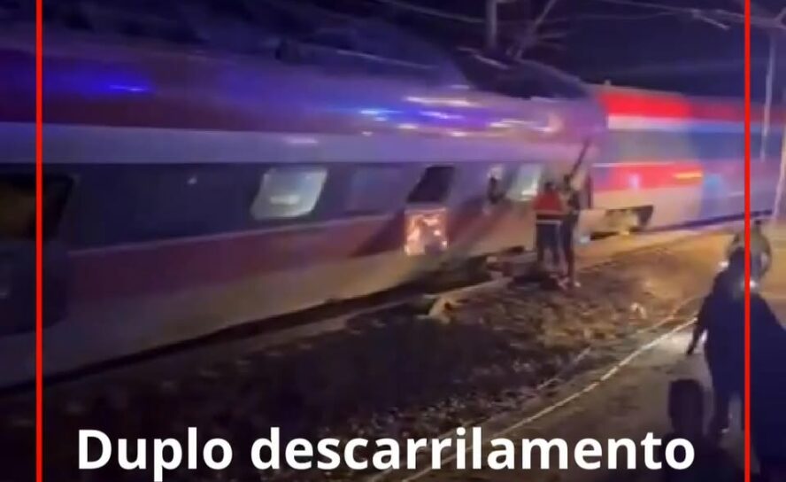 Dois comboios de alta velocidade descarrilaram este domingo na região de Córdoba