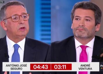 EM DIRETO: DEBATE ENTRE ANTÓNIO JOSÉ SEGURO E ANDRÉ VENTURA
