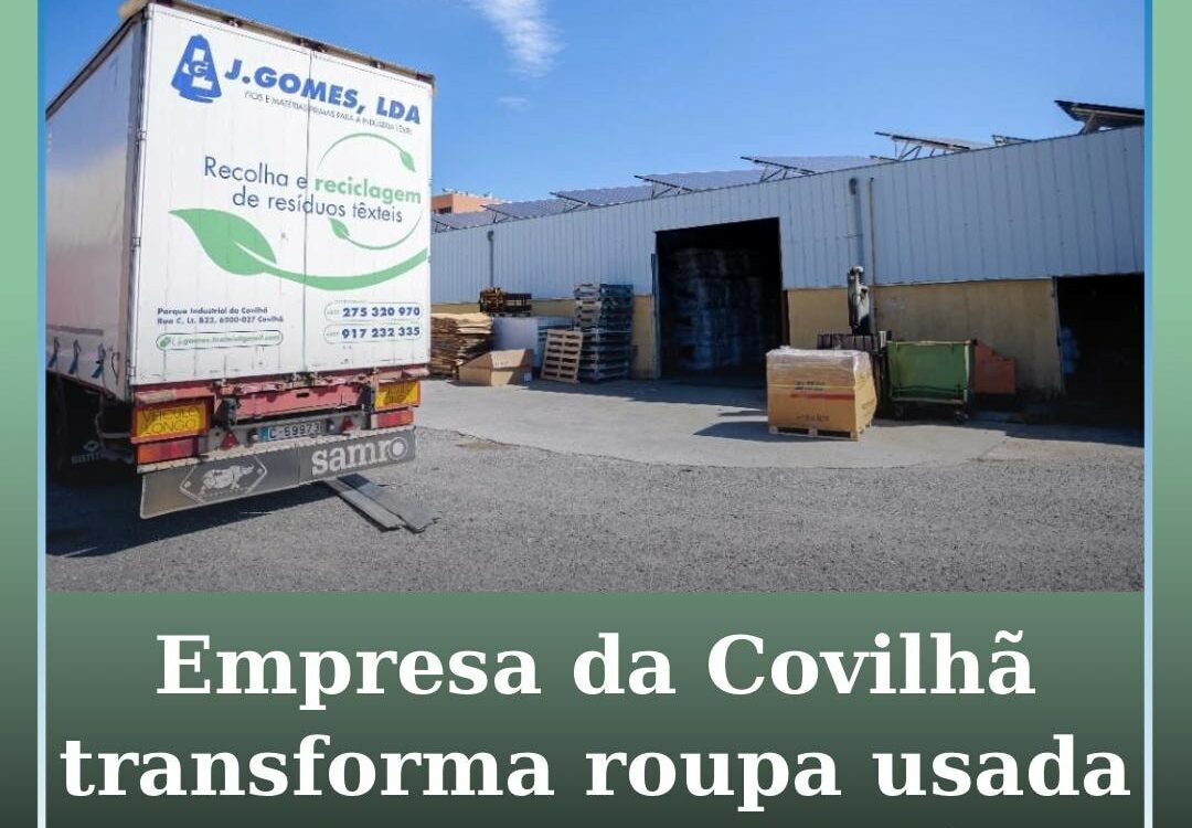 Empresa da Covilhã recicla roupa usada para produzir cobertores solidários