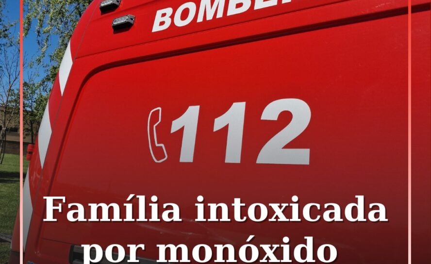 Família intoxicada por monóxido de carbono