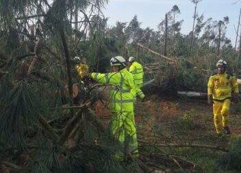 Força Especial de Proteção Civil mantém operações após Depressão Kristin