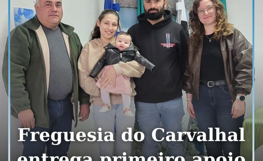 Freguesia do Carvalhal entrega primeiro apoio à natalidade