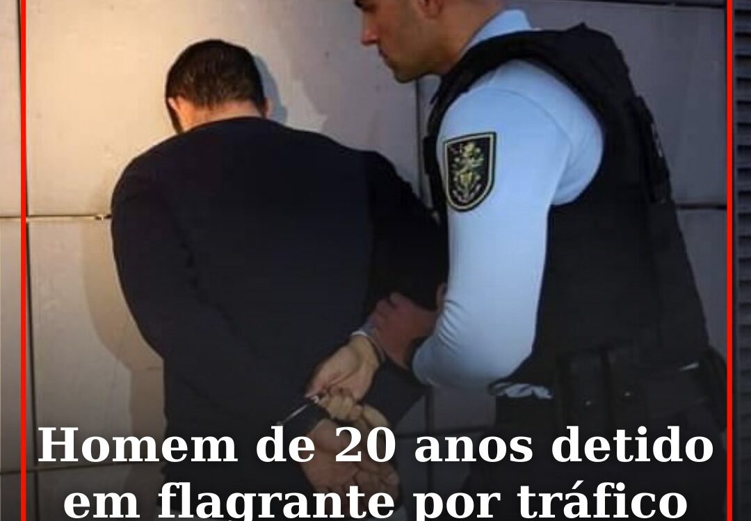 GNR detém jovem de 20 anos em flagrante por tráfico de droga