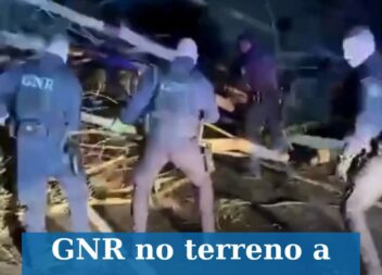 GNR no terreno a apoiar populações no distrito de Castelo Branco