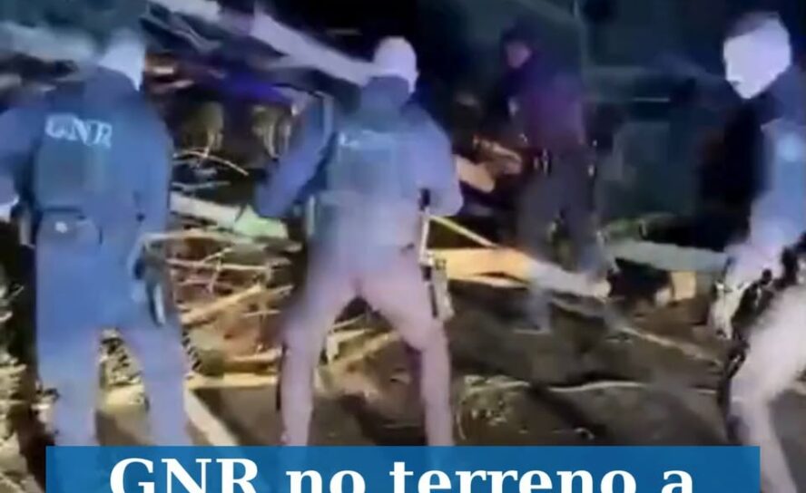 GNR no terreno a apoiar populações no distrito de Castelo Branco