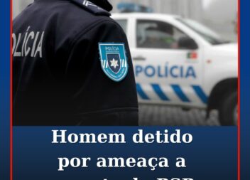 Homem detido por ameaça a agente da PSP