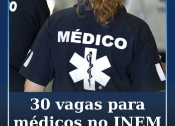 INEM abre concurso para o recrutamento de 30 médicos