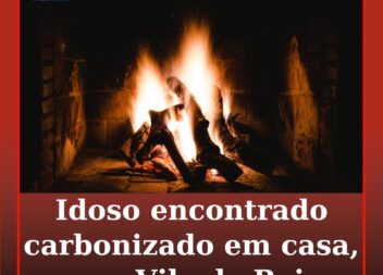 Idoso encontrado carbonizado em casa