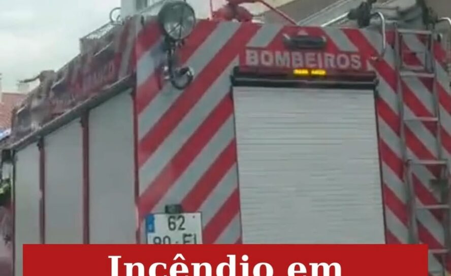 Incêndio habitacional em Castelo Branco