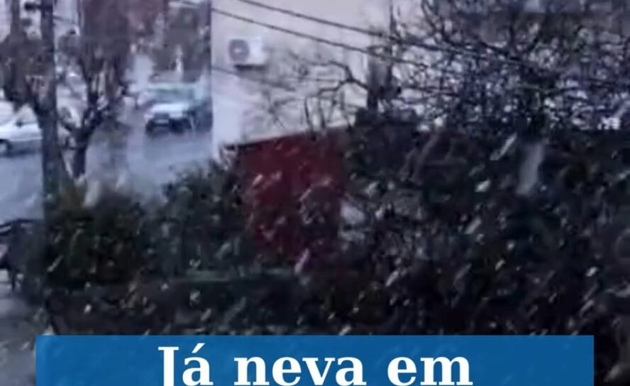 Já neva em Belmonte