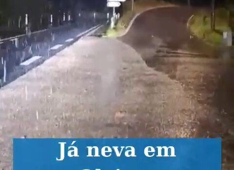 Já neva em Oleiros