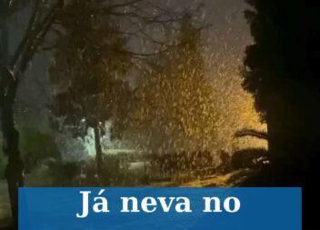 Já neva no Estreito