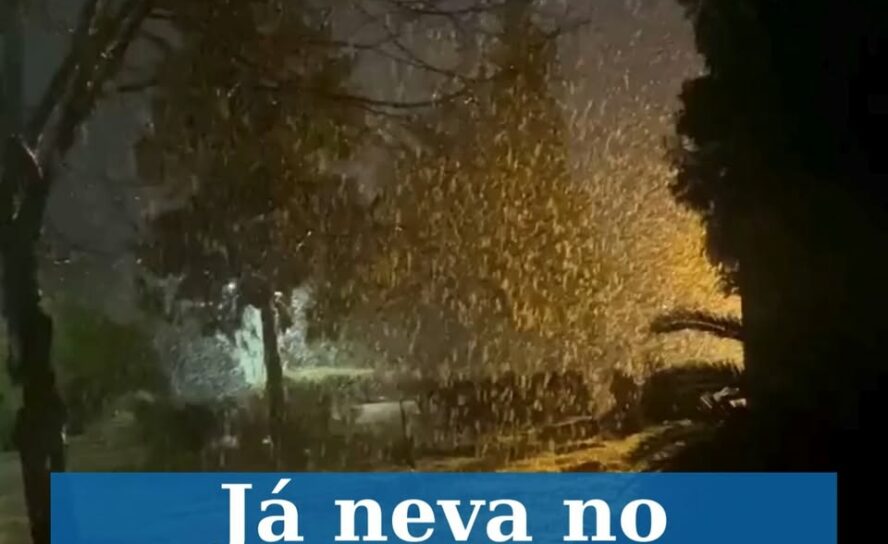 Já neva no Estreito