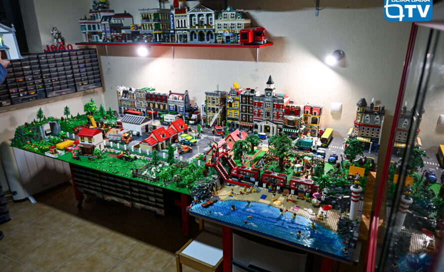 João Vasco Campos cria no Teixoso um verdadeiro paraíso para amantes de LEGO