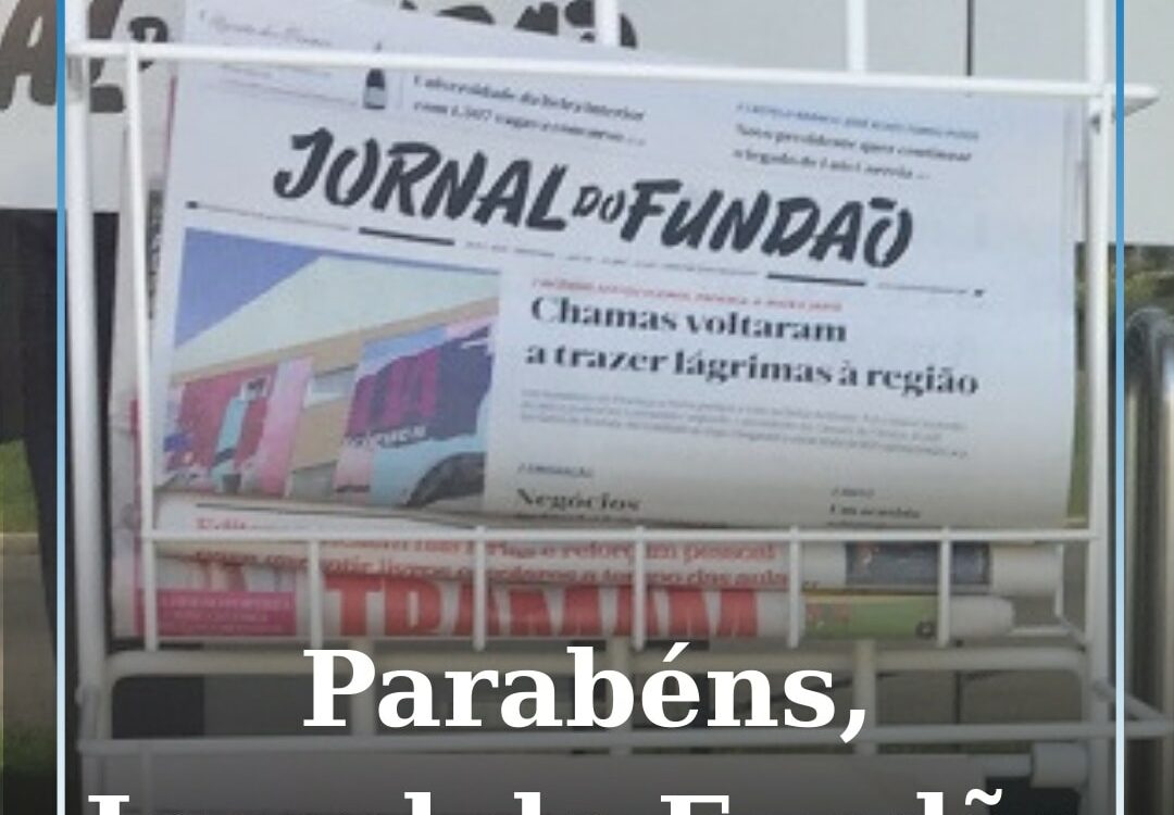 Jornal do Fundão celebra o seu 80° aniversário