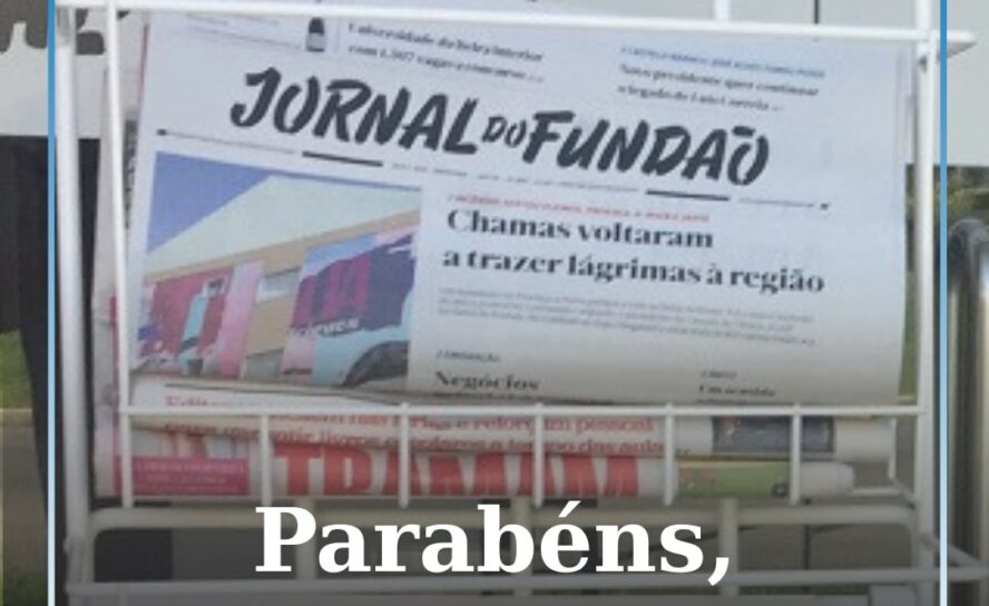 Jornal do Fundão celebra o seu 80° aniversário