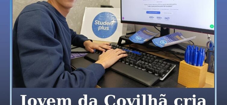 Jovem da Covilhã cria plataforma educativa para apoiar estudantes
