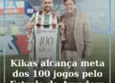 Kikas alcança meta dos 100 jogos pelo Estrela da Amadora