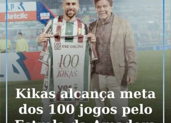 Kikas alcança meta dos 100 jogos pelo Estrela da Amadora