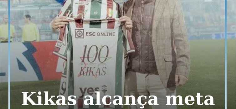 Kikas alcança meta dos 100 jogos pelo Estrela da Amadora