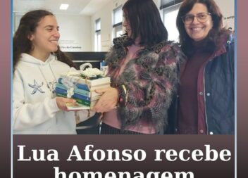 Lua Afonso recebe homenagem