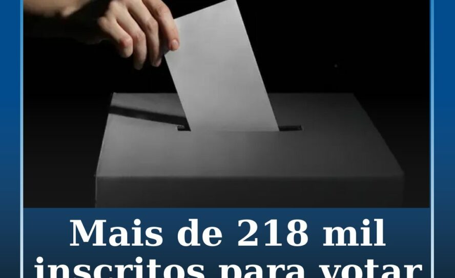 Mais de 218 mil eleitores inscritos para votar antecipadamente nas presidenciais