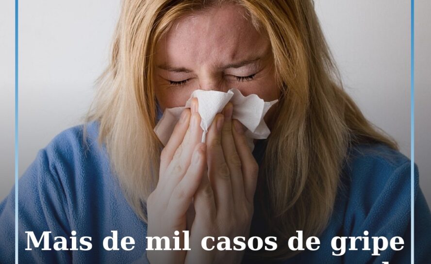 Mais de mil casos de gripe numa semana e excesso de mortalidade