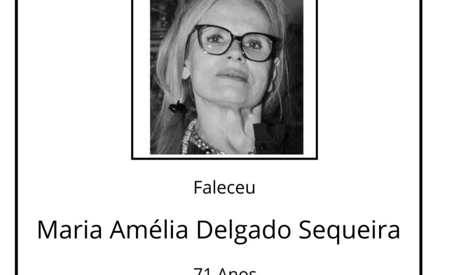Maria Amélia Ribeiro Delgado Sequeira de 71 anos