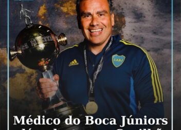 Médico do Boca Juniors em palestra exclusiva na Mutualista da Covilhã a 31 de ja