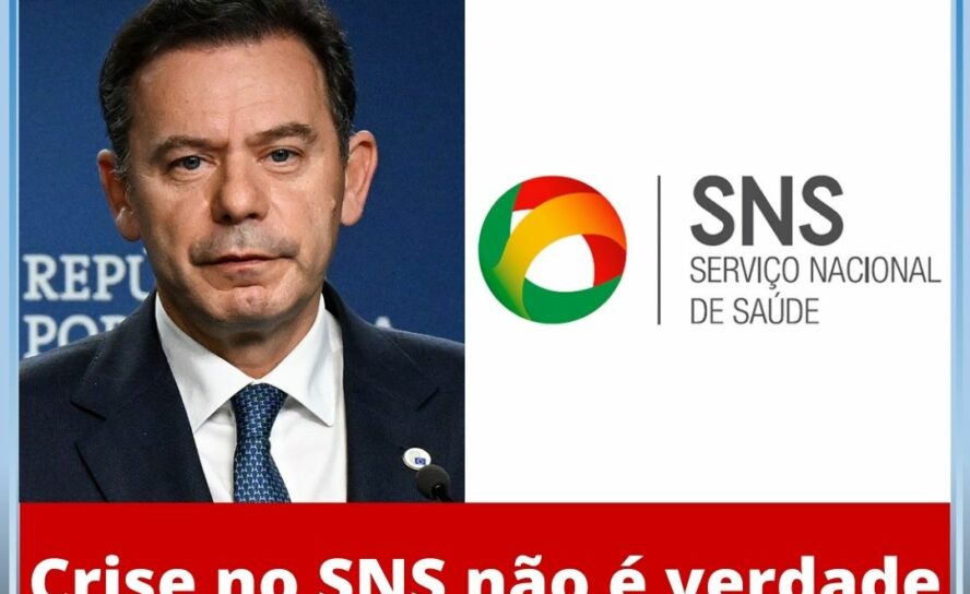 Montenegro diz que perceção de caos no SNS não reflete a realidade