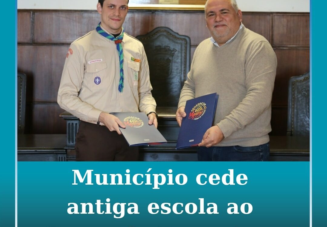 Município cede antiga escola ao Grupo de Escoteiros