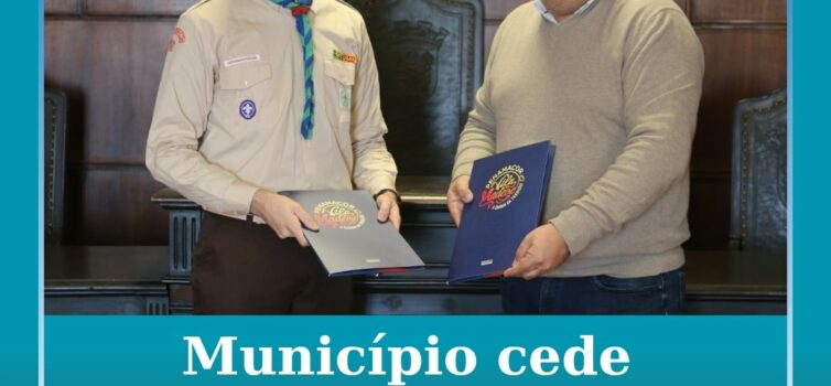 Município cede antiga escola ao Grupo de Escoteiros